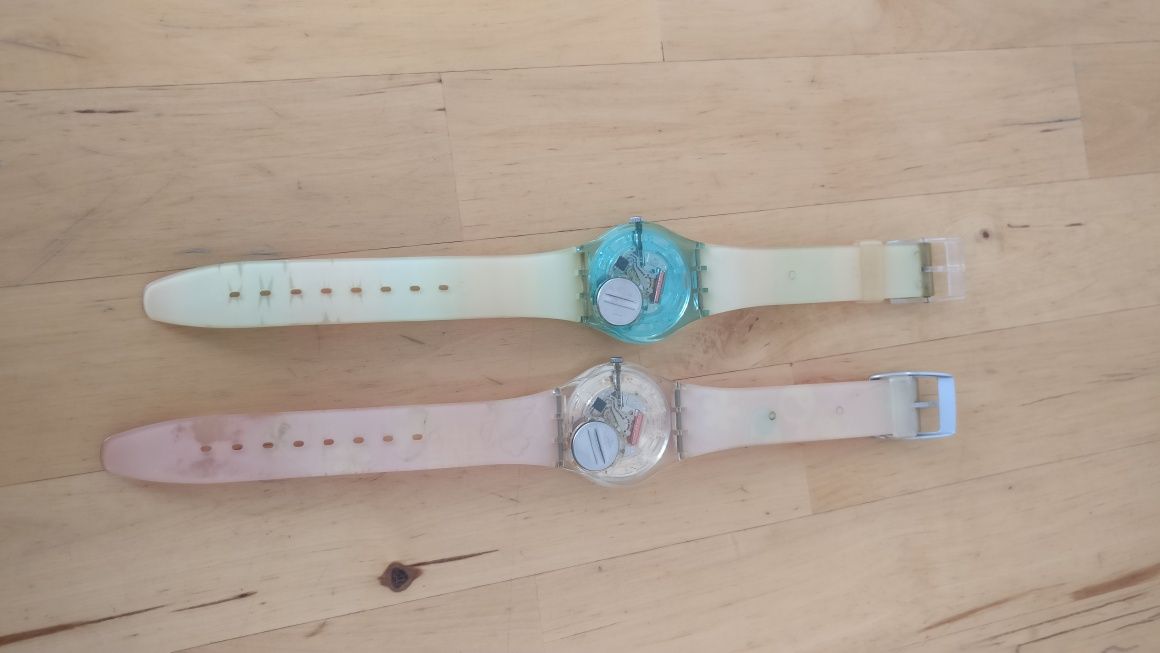 Conjunto de 7 relógios Swatch