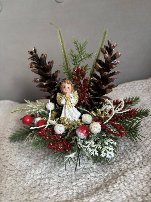 Stroik z aniołkiem, ozdoba, dekoracja