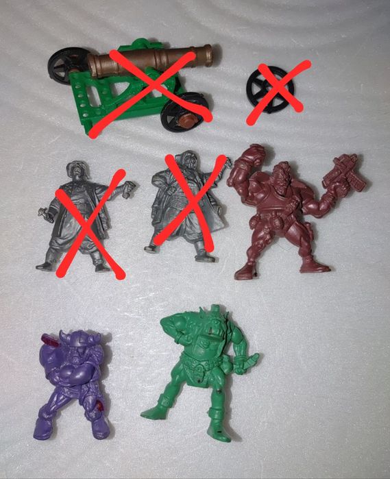 Технолог Фигурки  Викинги Орки солдатики и прочее цена за все