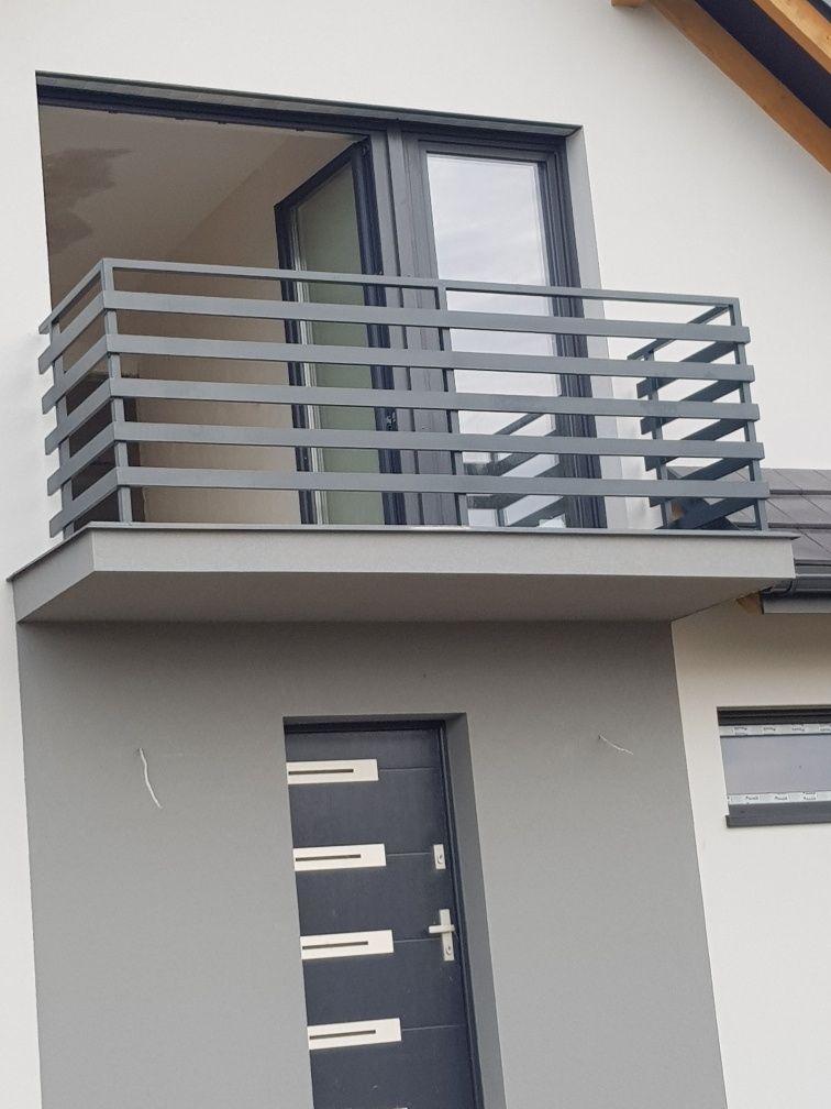 Balustrady balkonowe