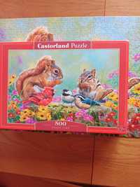 Puzzle Castorland 500 wiewiórka