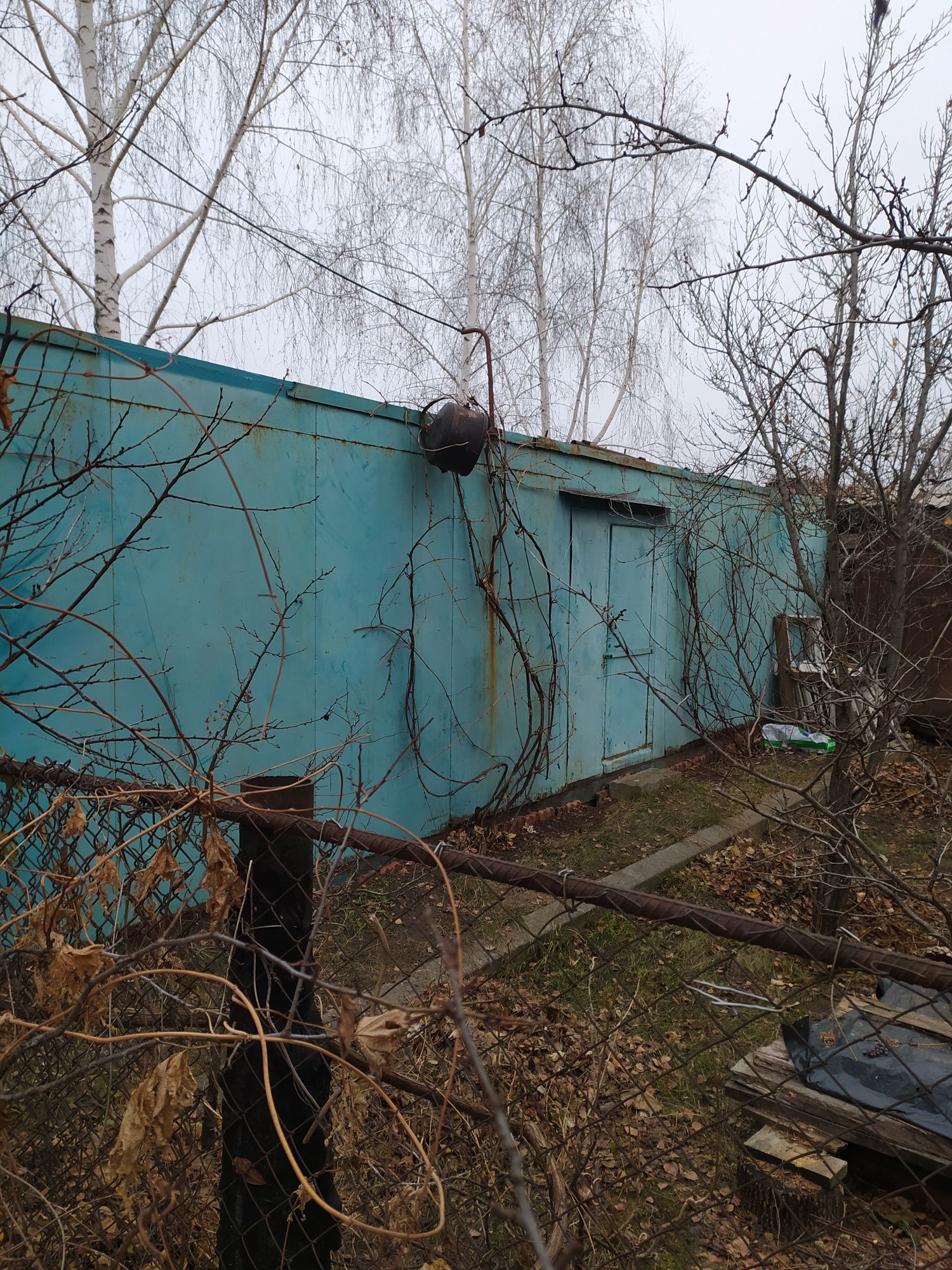 Вагончик з гаражем 12 метровий, бытовка, контейнер, кунг