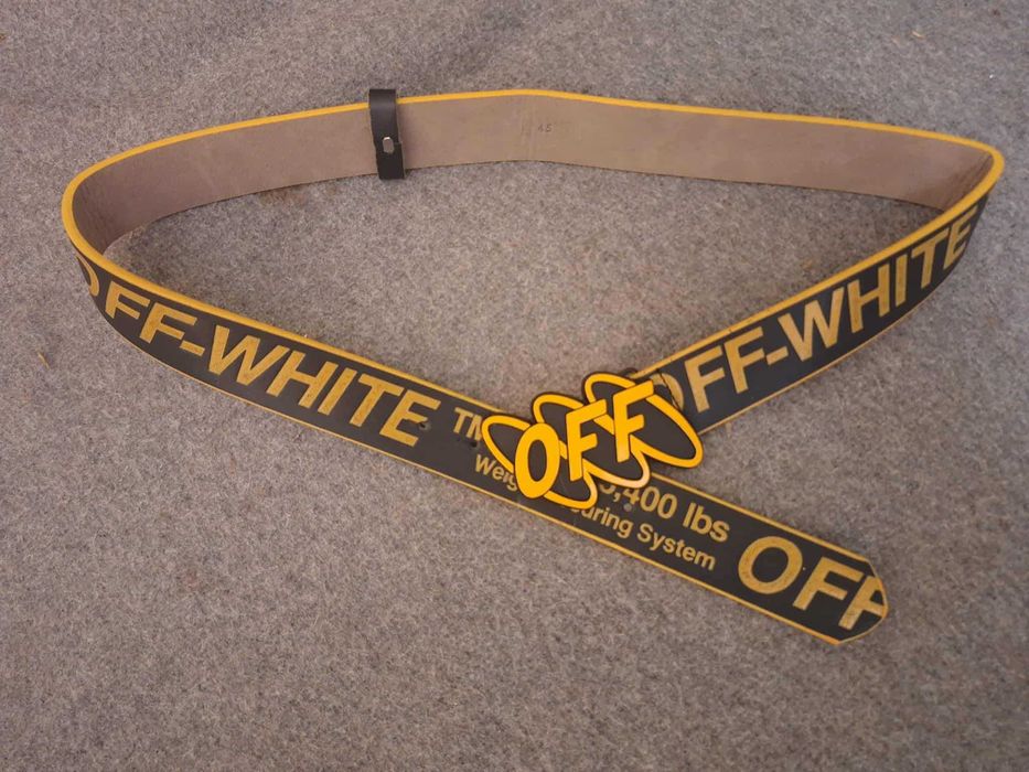 Ремень новый,мужской OFF-WHITE c логотипом бренда