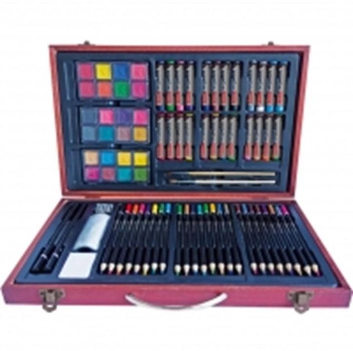 Zestaw artystyczny 87 elementów EASY Easy Stationery pudełko,