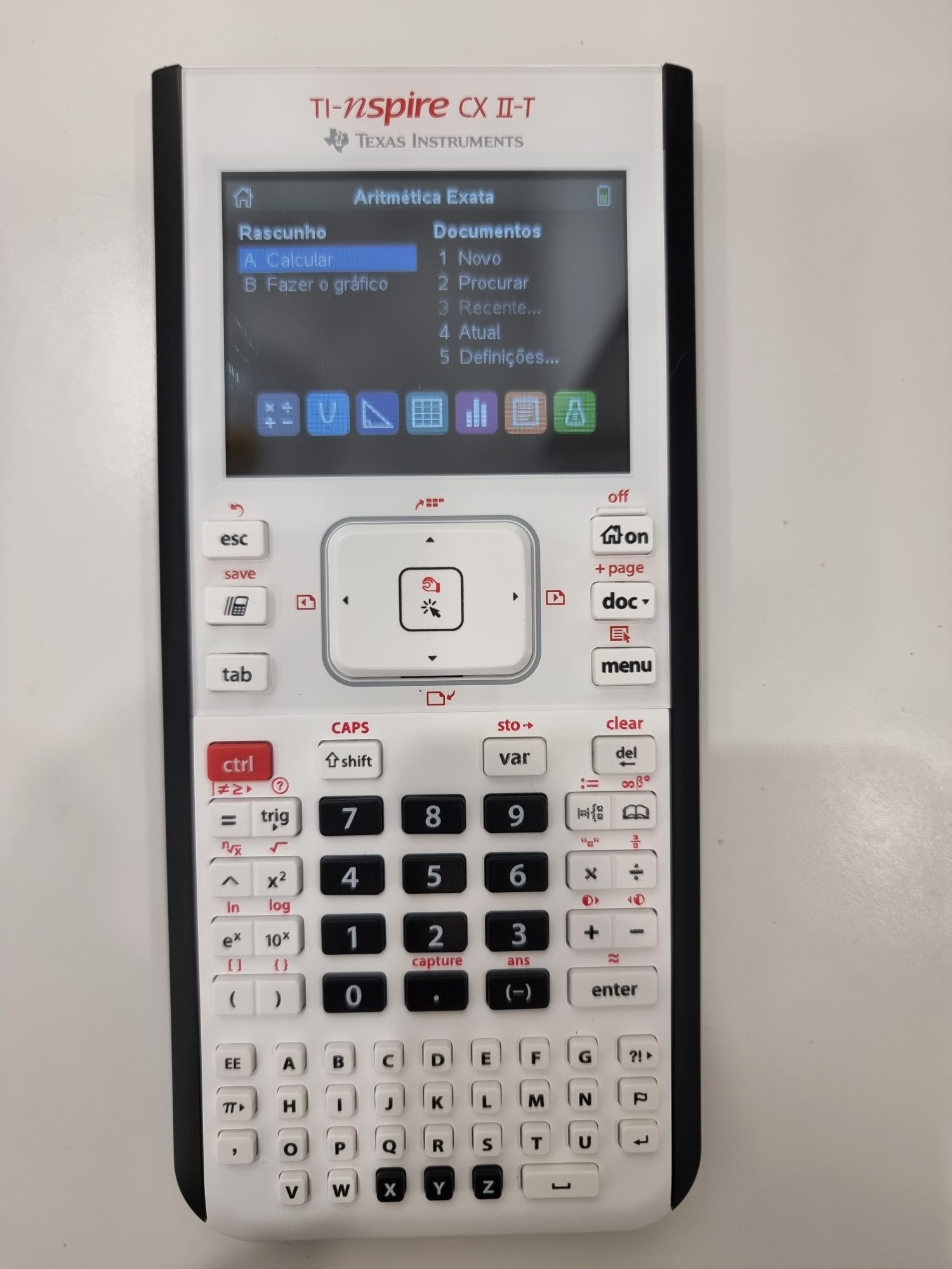 Calculadora científica TEXAS TI-NSPIRE CX II-T NOVA