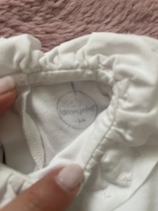 Body golinha Laranjinha, tamanho 3 meses