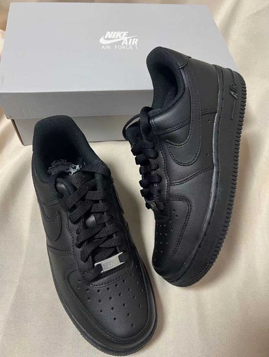 buty Espadryle Nike Air_Force_1_Low_czarny_Espadryle R.44