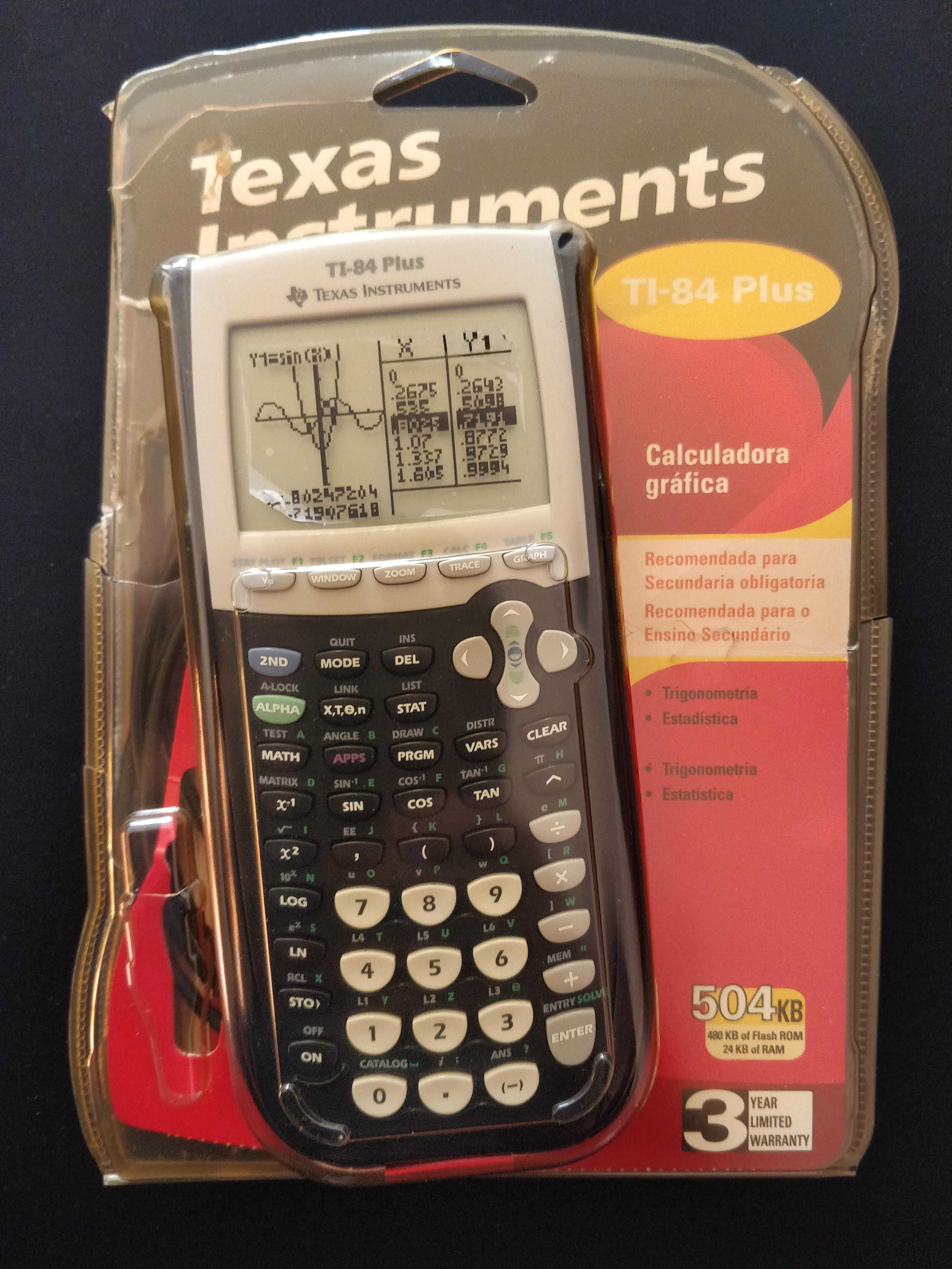 Calculadora TI 84 Plus