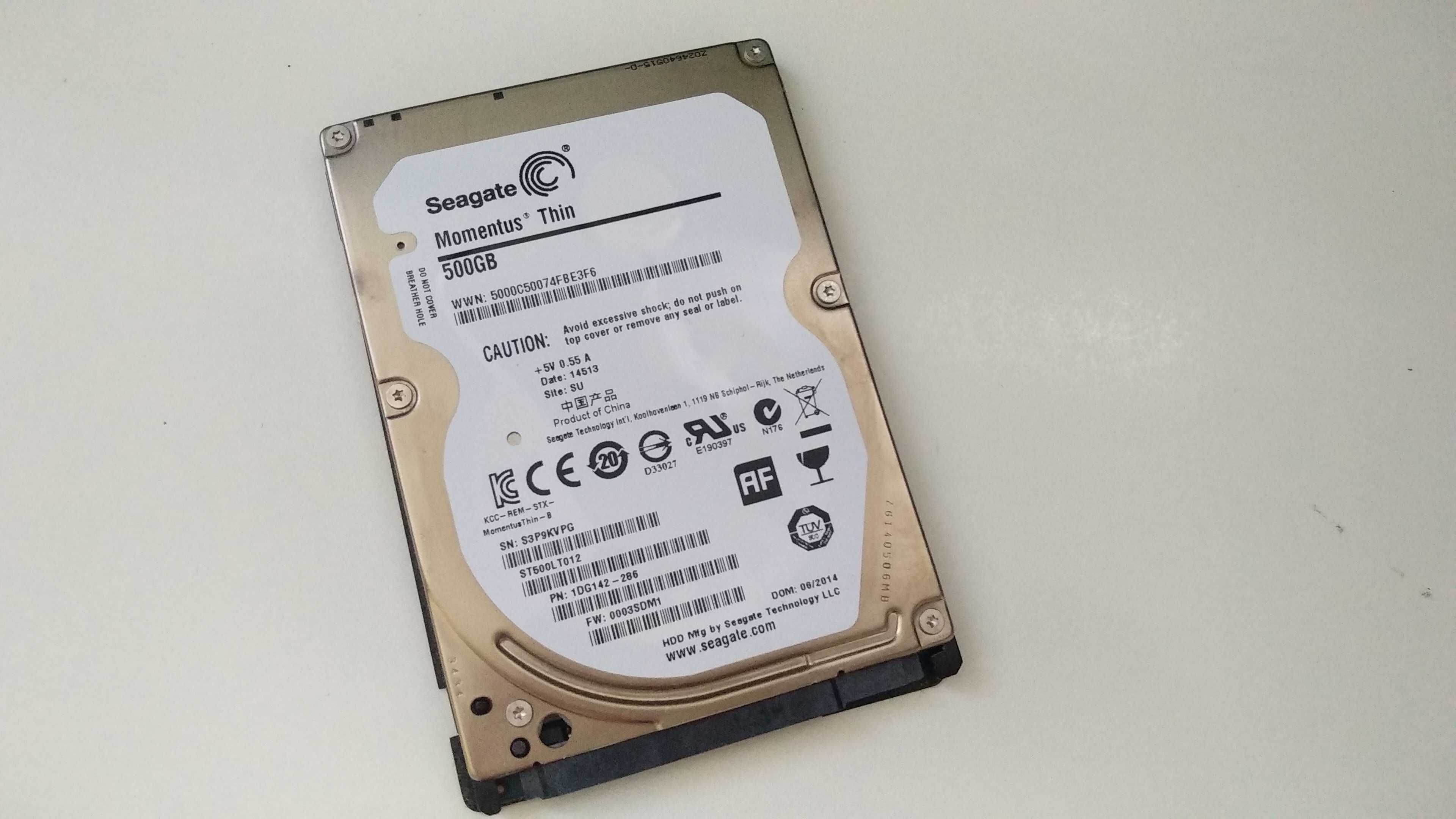 320GB, 500GB Винчестер, жесткий диск, HDD 2.5 для ноутбука