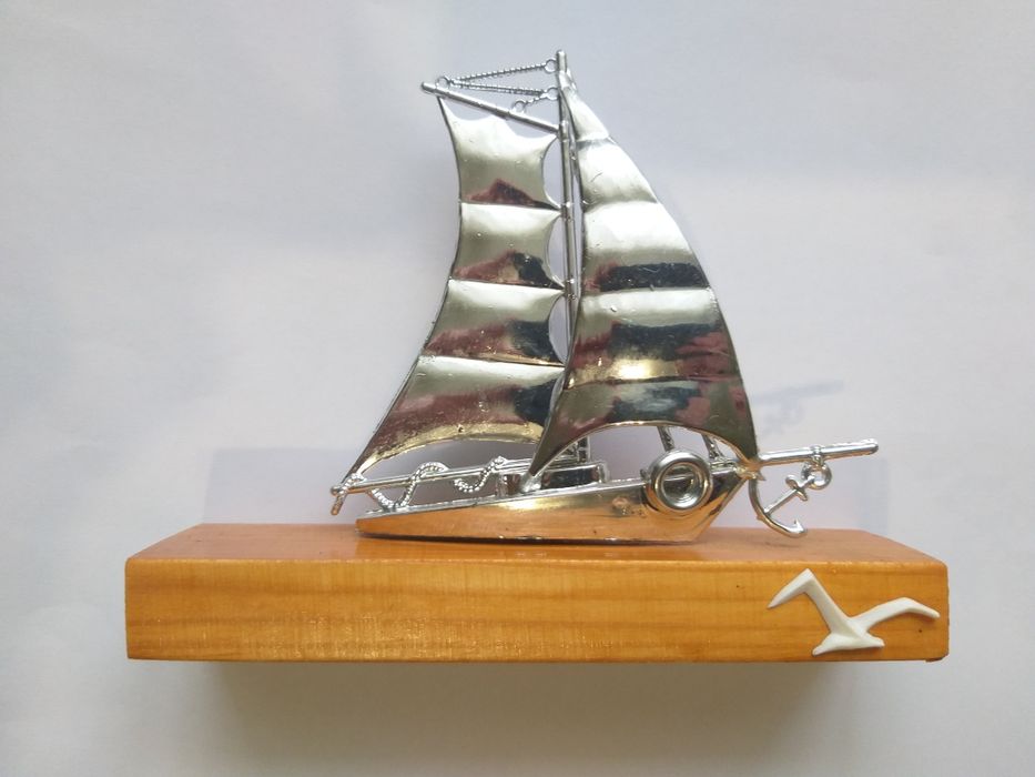 Раритетний сувенір Парусник новий 1991 рік