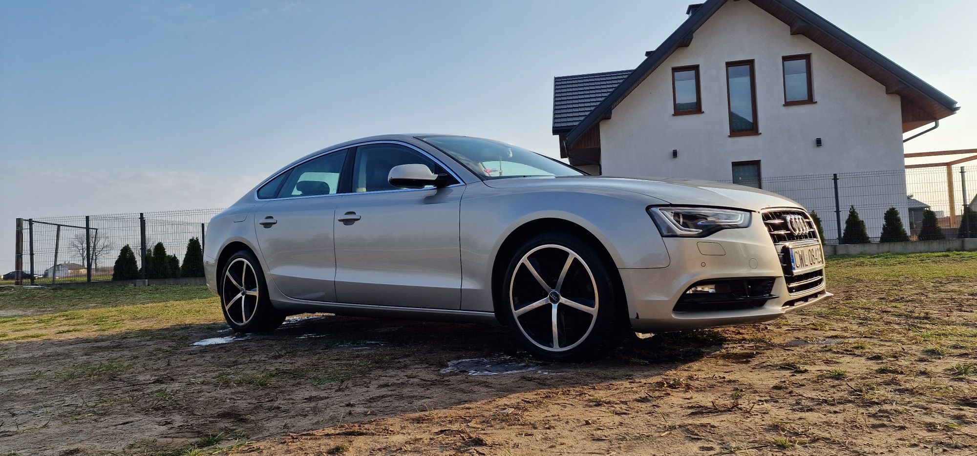 Audi a5 2012r 2.0 Tdi 177km Skóry Bang Olufsen Radar Navi