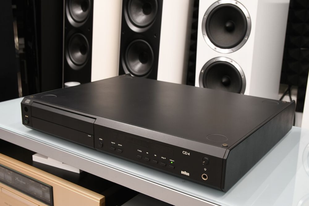 odtwarzacz CD Braun Atelier CD4 sprawny Wysoka półka, świetny dźwięk!
