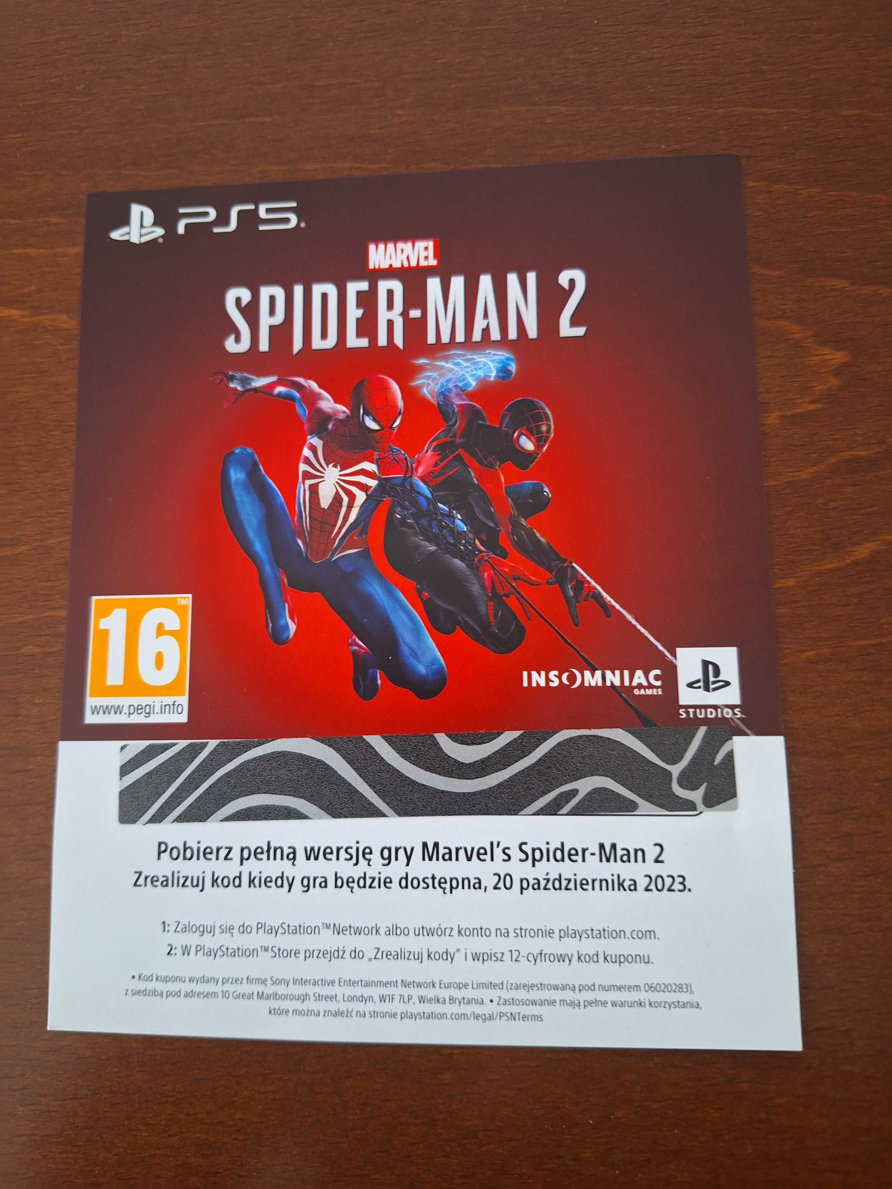 Gra Spider-Man 2 kod