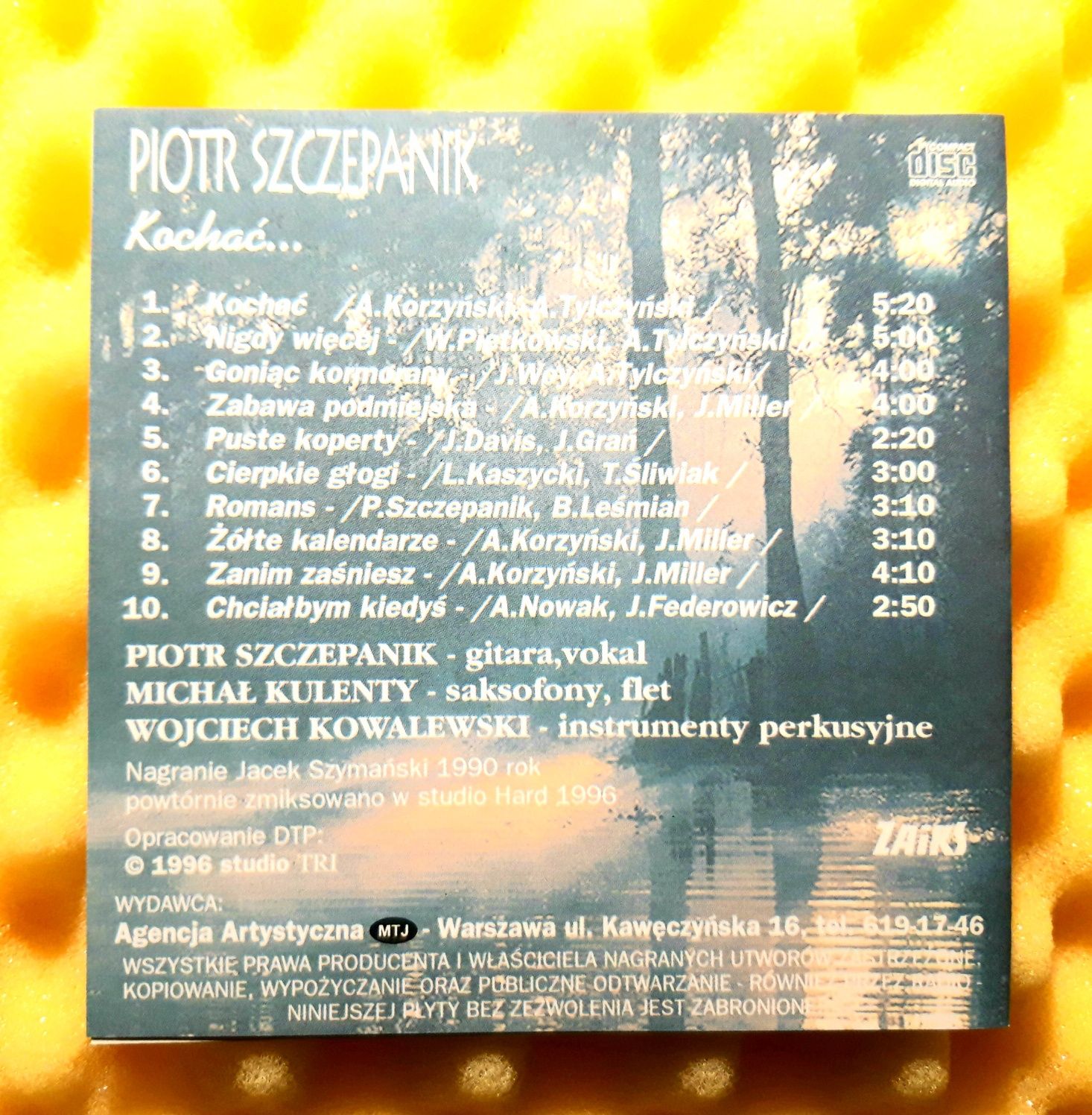 Piotr Szczepanik - Kochać (CD, 1996)