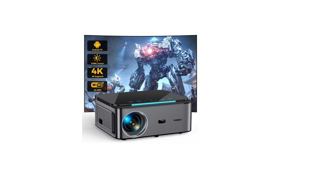 Projektor Wideo XIWBSY 4K NOWY  WiFi 6,Bluetooth 1080P Full HD