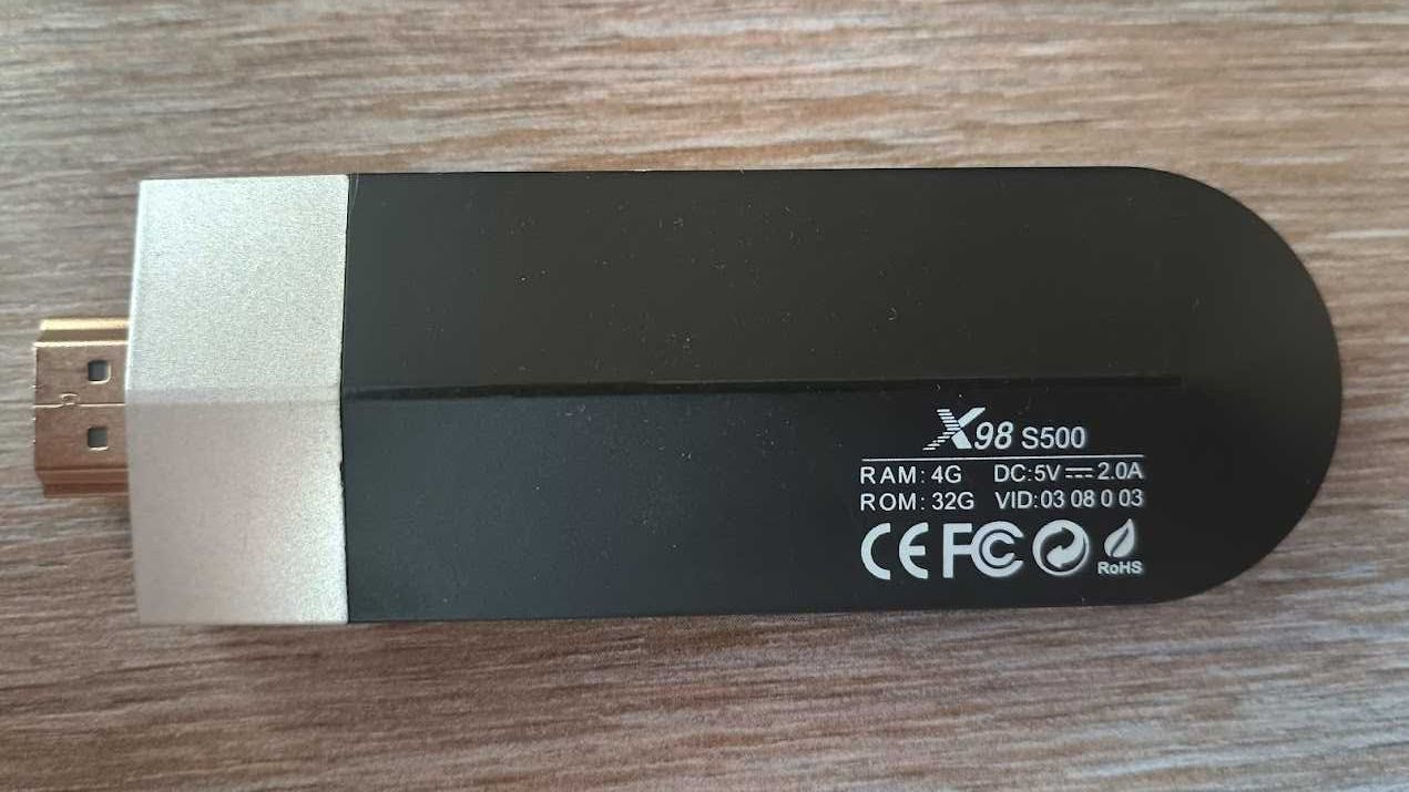 Смарт ТВ приставка андроїд стік X98 S500 smart tv box 4/32 ГБ