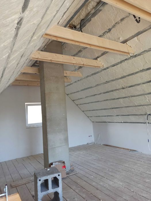 Ocieplanie Pianą PUR, ocieplenie Piana PUR, Izolacja Natryskowa