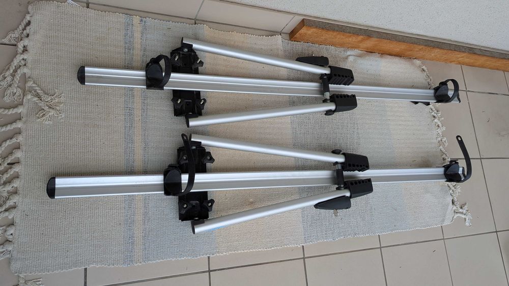 Uchwyt rowerowy na bagażnik dachowy -aluminiowy AutoMaxi