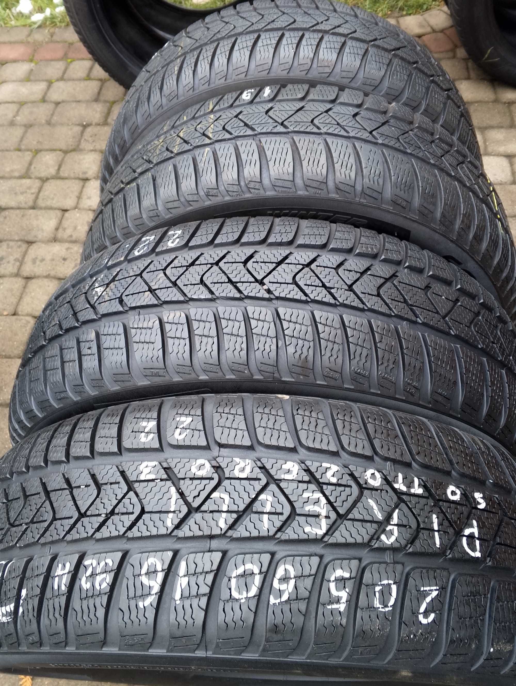 opony 4szt.205/60/16 Pirelli sottoZero 3 , rok 2022