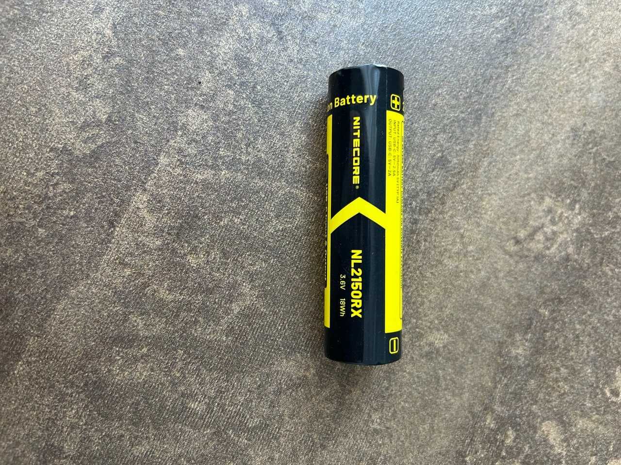 2в1 Акумулятор 21700 + Power Bank Nitecore NL2150RX (5000mAh)