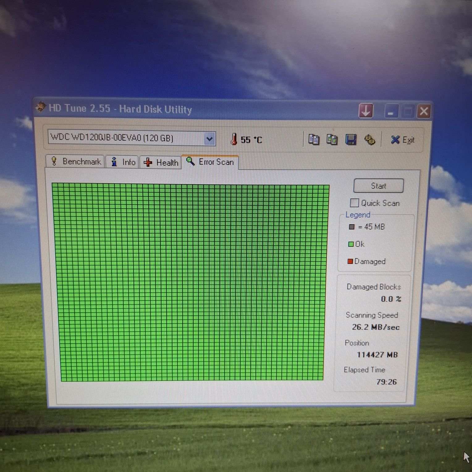 Dysk twardy 3.5" HDD WD Caviar 120gb IDE/PATA WD1200JB-00EVA0