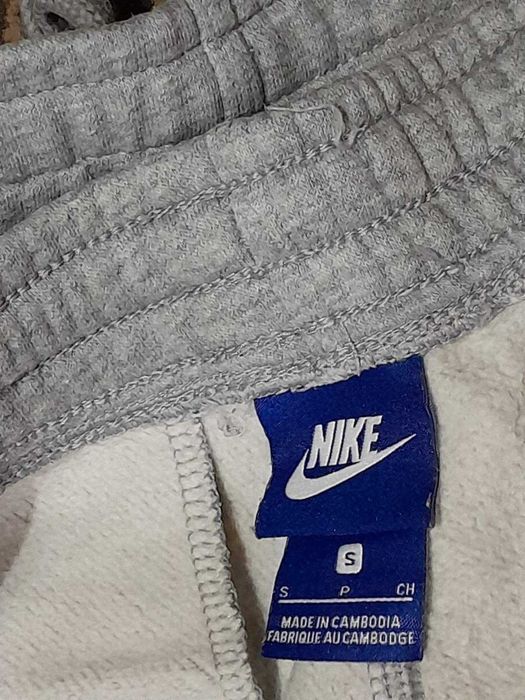 Сірі флисовые спортивні штани Nike Оригінал 826431-063