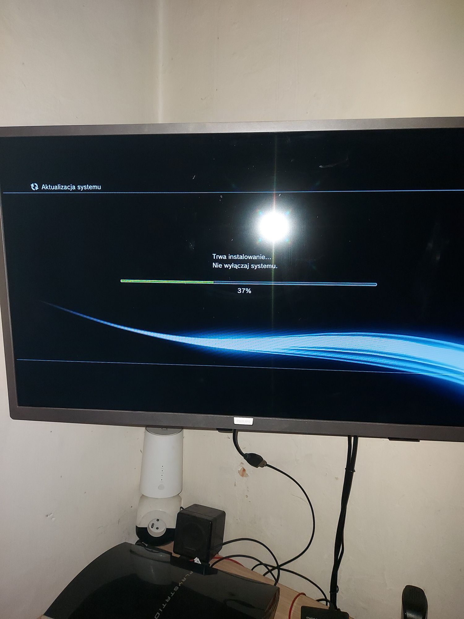 Tv led philips 32 całe dvbt2 hevc
