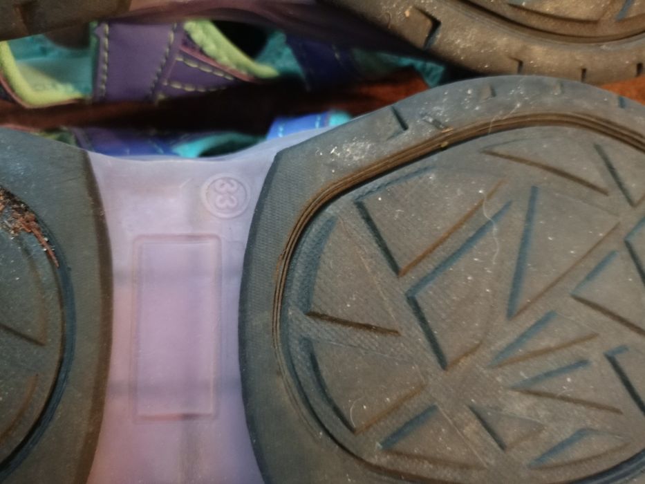 Sandały sprandi świecące