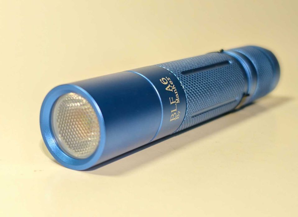 Manker A6 edycja BLF, ikona po wielu poprawkach. 2200 lumenów