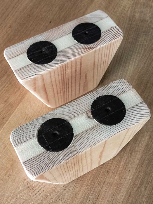 Paraletki, mini poręcze- zestaw DIY- kalistenika, pompki