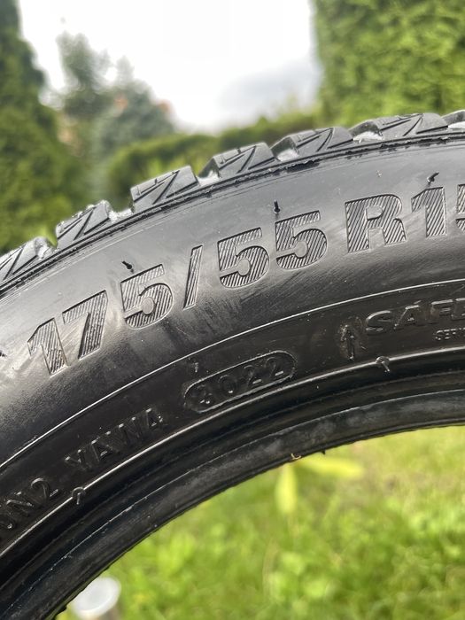 Зимові шини KUMHO WinterCraft WP51  175/55R15 в ідеалі !