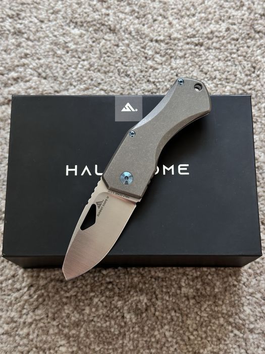 Складний ніж Summit knife Half Dome M390 Titanium