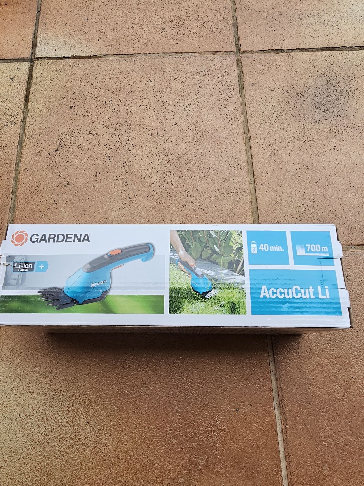 Nożyce do trawy trawnika Gardena 9850 elektryczne ogrodowe akumulator
