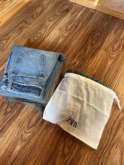 Набір речей Zara xs-s, джинси, сукня, костюм