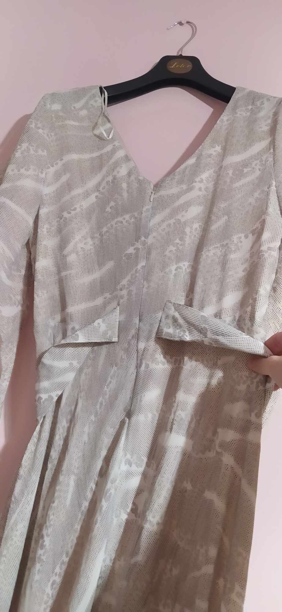 Sukienka elegancka Skórska