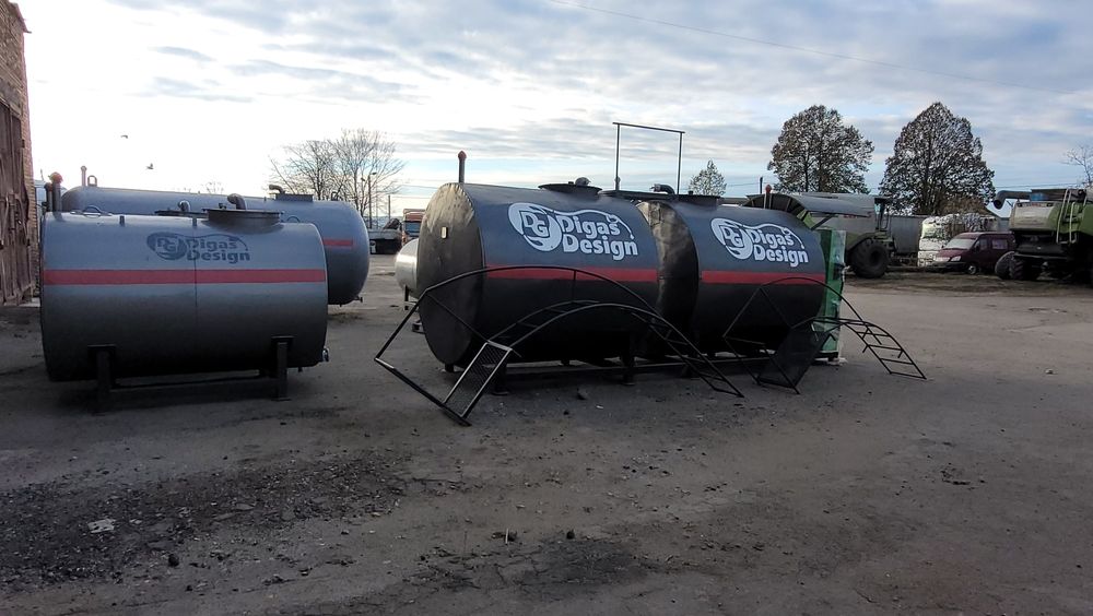 Резервуар під паливо ДП/ бенз/КАС Ємність для ПММ Міні АЗС Стелла ГСМ