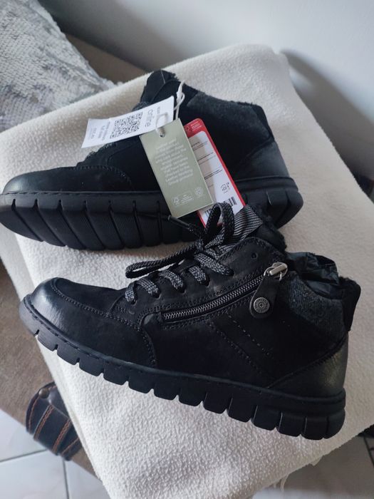 Skórzane casualowe trzewiki GoSoft rozmiar 36,37