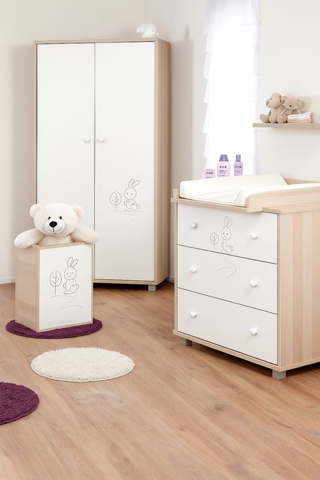 Zestaw mebli dziecięcych Klupś Safari Zajączek