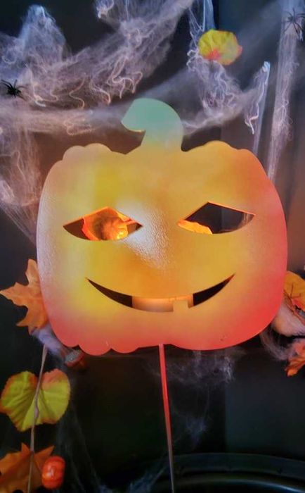 DYNIA, Lampion, Stalowa ozdoba na Halloween