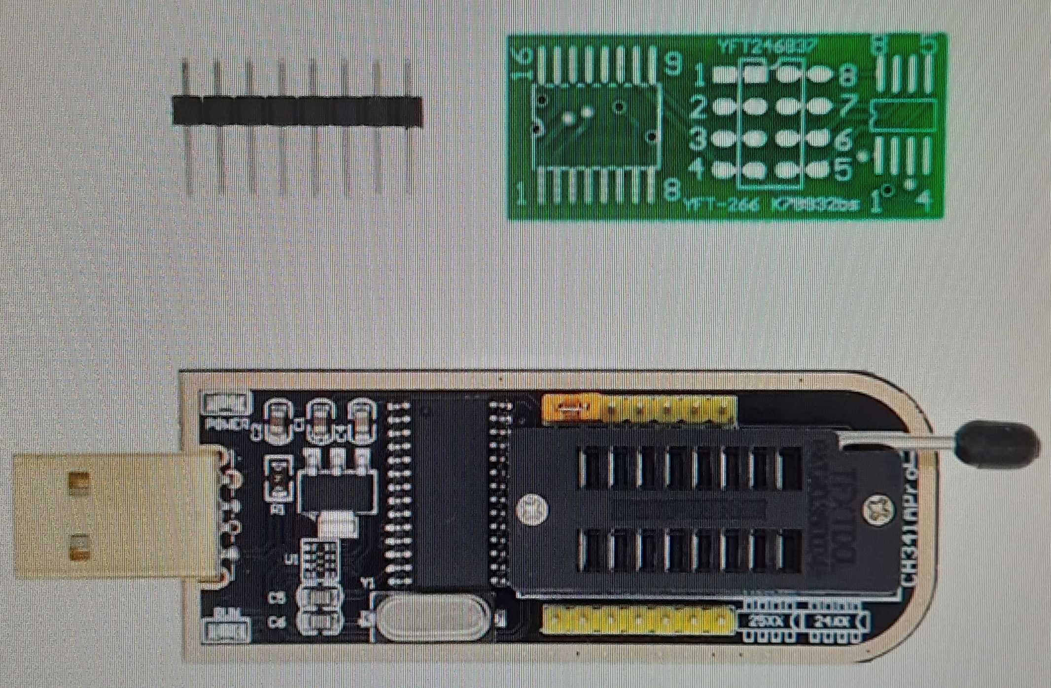 Программатор CH341A USB для EEPROM / FLASH 24 / 25 серии