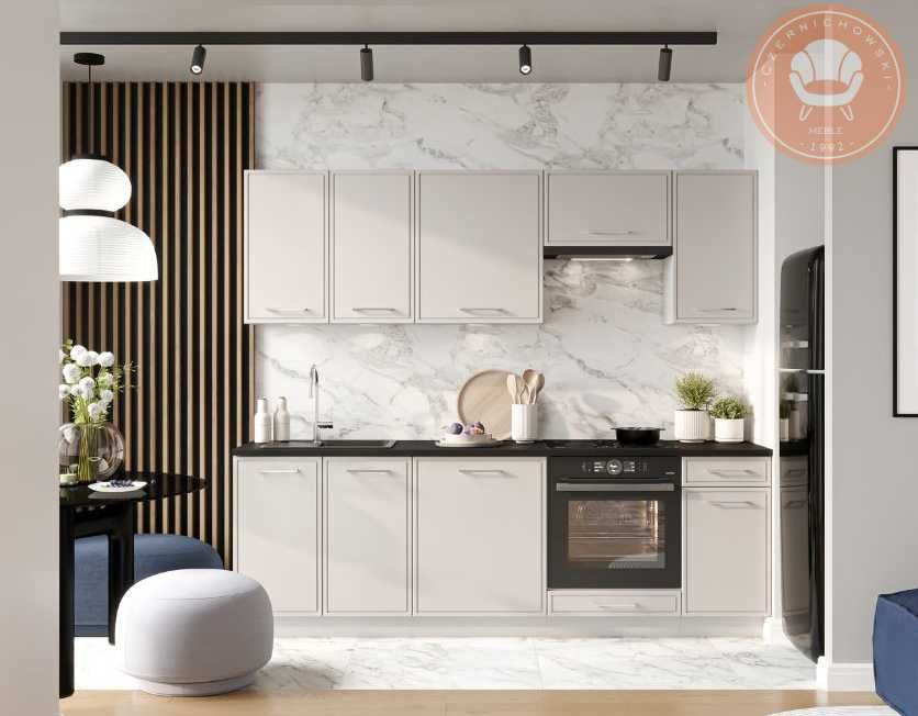 Meble kuchenne CASHMERE złożone w całości szeroki wybór frontów i brył