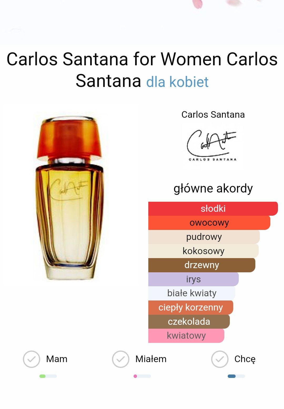 Unikat Carlos Santana for Women EDP 97/100 ml