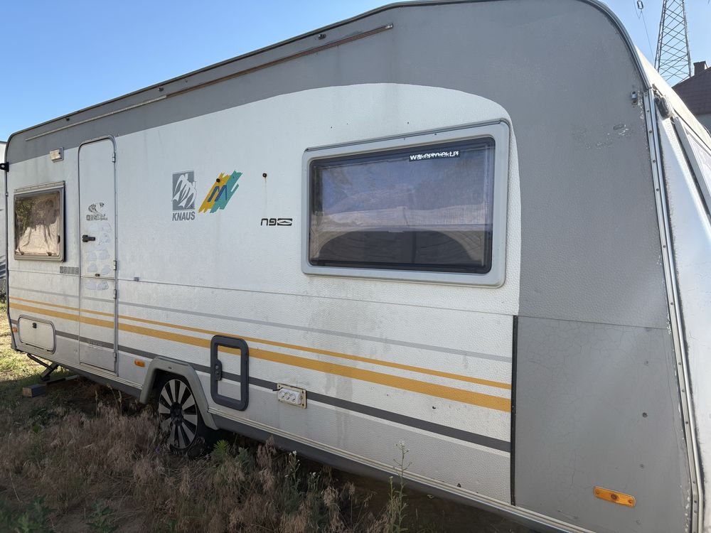 Przyczepa Kępingowa Knaus. Dmc1300