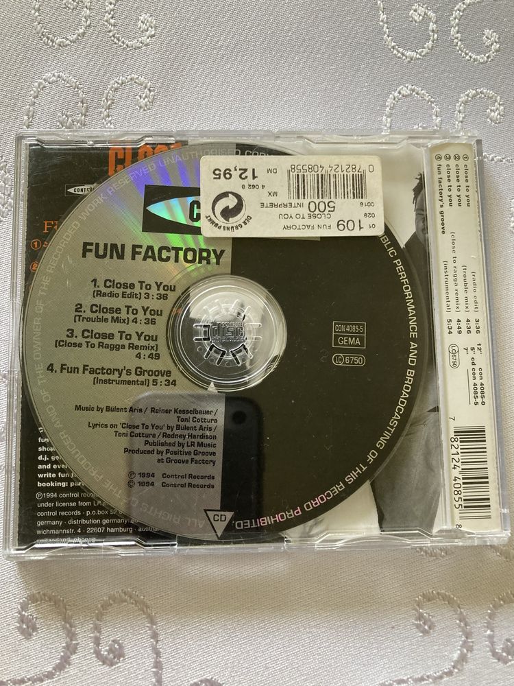 Płyta CD Fun Factory Close To You Klasyka Lata 90