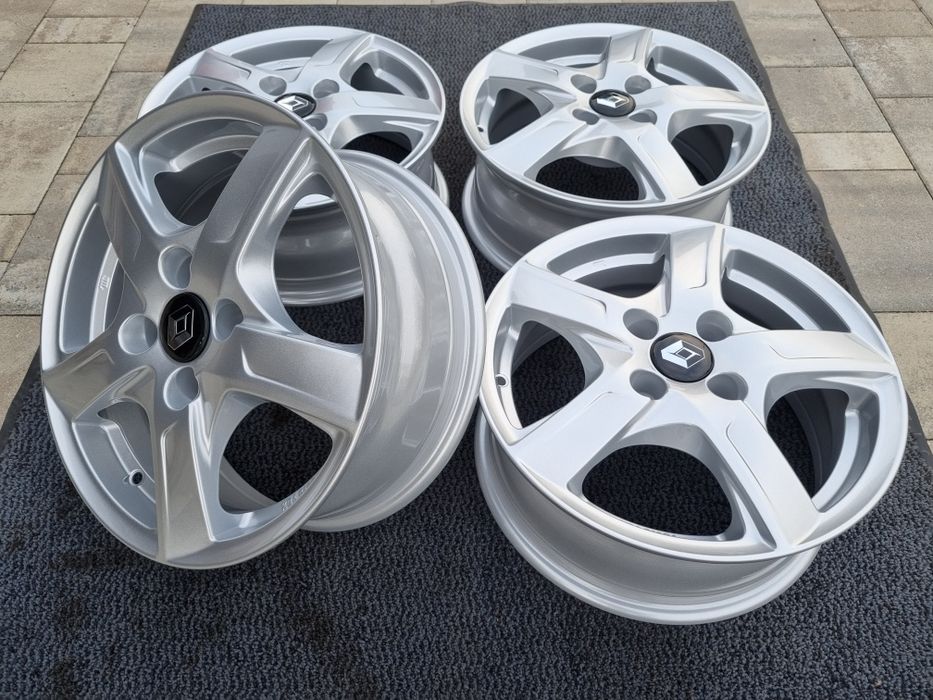 Renault 15" Alufelgi Nowe 4x100 Clio, Twingo, Captur, ZOE Modus Megane