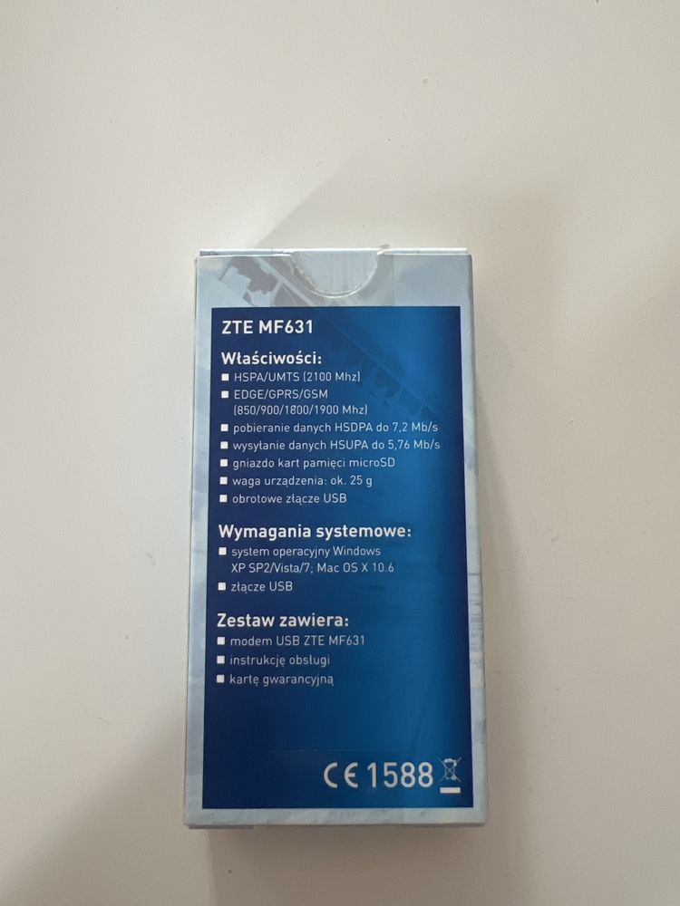 Modem USB ZTE MF 631 internet GSM