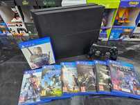 Tania Konsola Playstation 4 PS4 1TB + 7 gier + Gwarancja SKLEP ZAMIANA