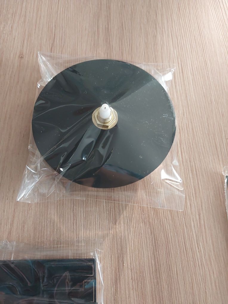 Bezramkowy zegar na ścianę diy 40 cm