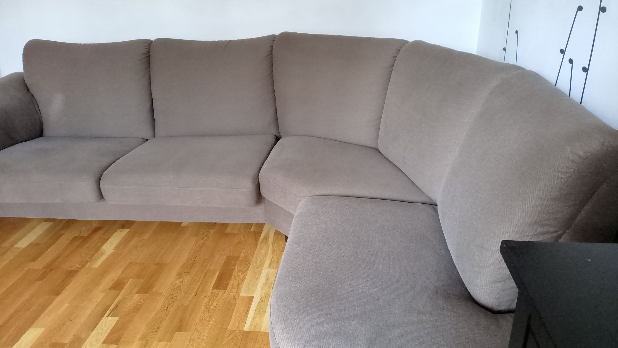 Duża kanapa sofa Ikea narożnik ok 270x210cm