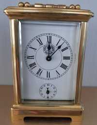 Antyczny francuski zegar podróżny (kareciak)